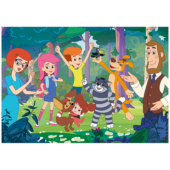 Пазлы 360 "Простоквашино. Продолжение" (С/м)