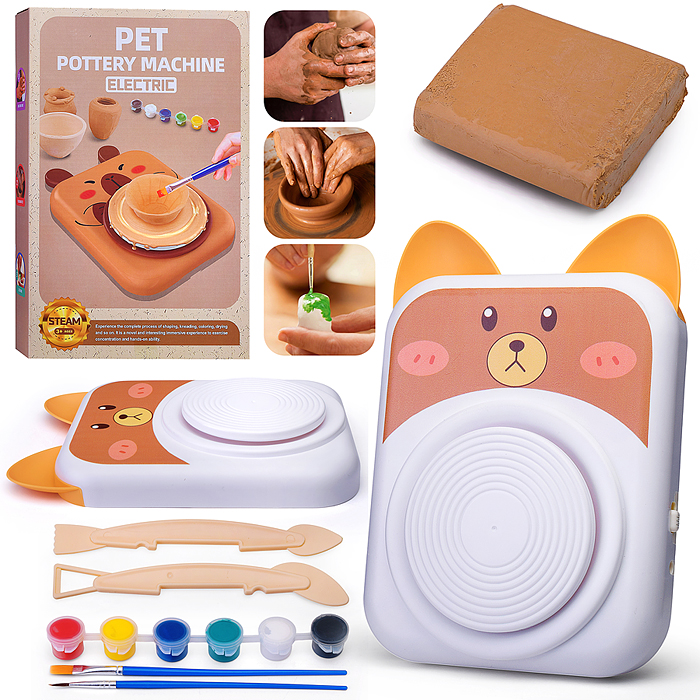 Набор творческая мастерская 8830 "Творим из глины" в коробке