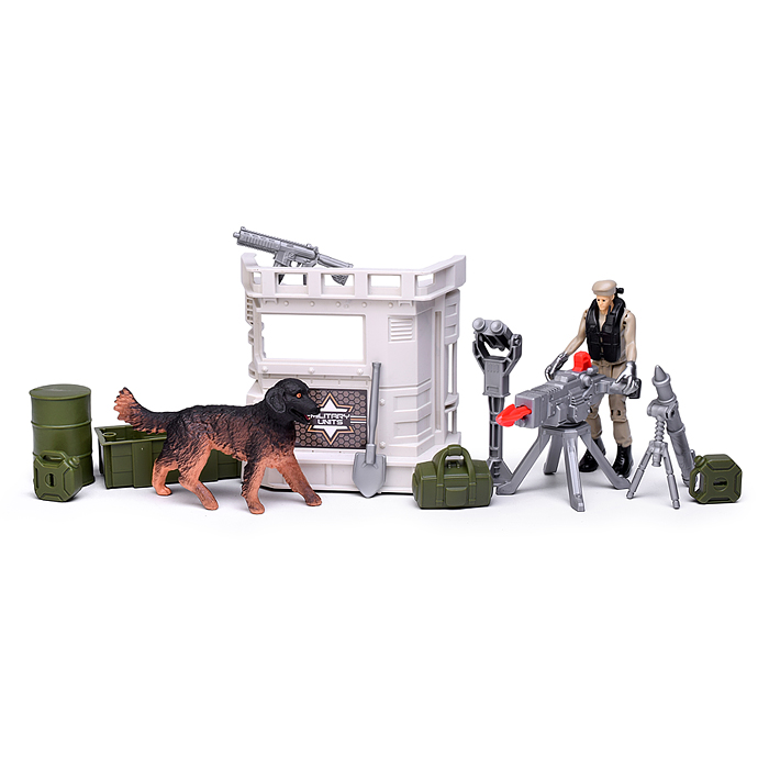 Набор машин HH3041 "Военная база" в коробке