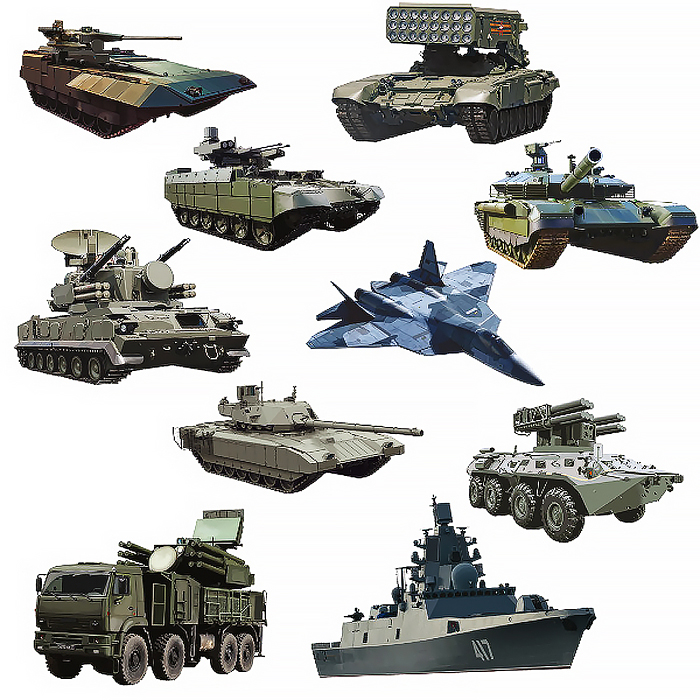 Комплект украшений на скотче "Броня крепка и танки наши быстры" 