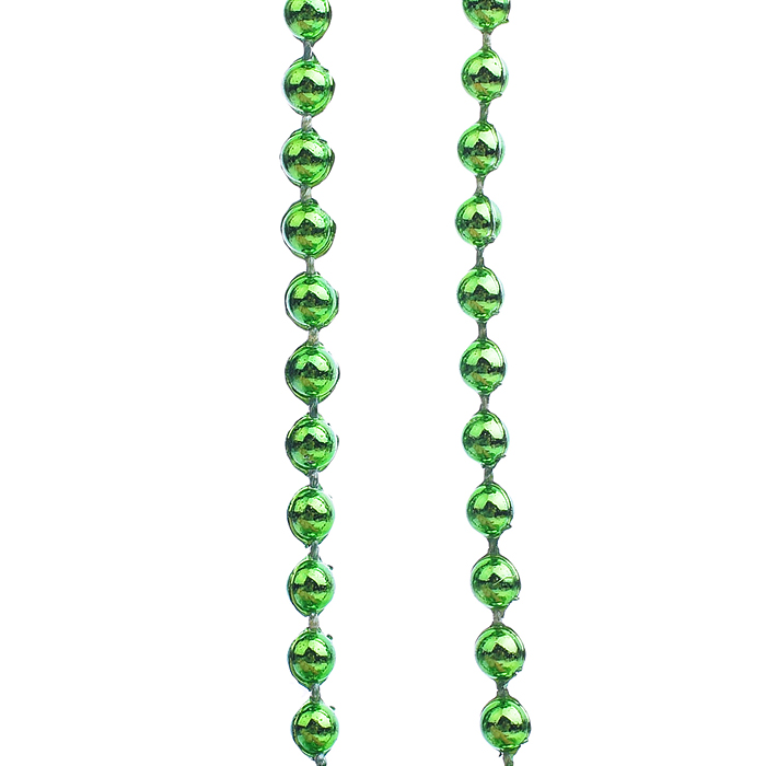 Новогоднее украшение S0973-2 "Бусы" зеленые, 10м, в пакете