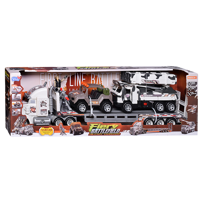 Набор машин HH3039 "Военная техника" в коробке