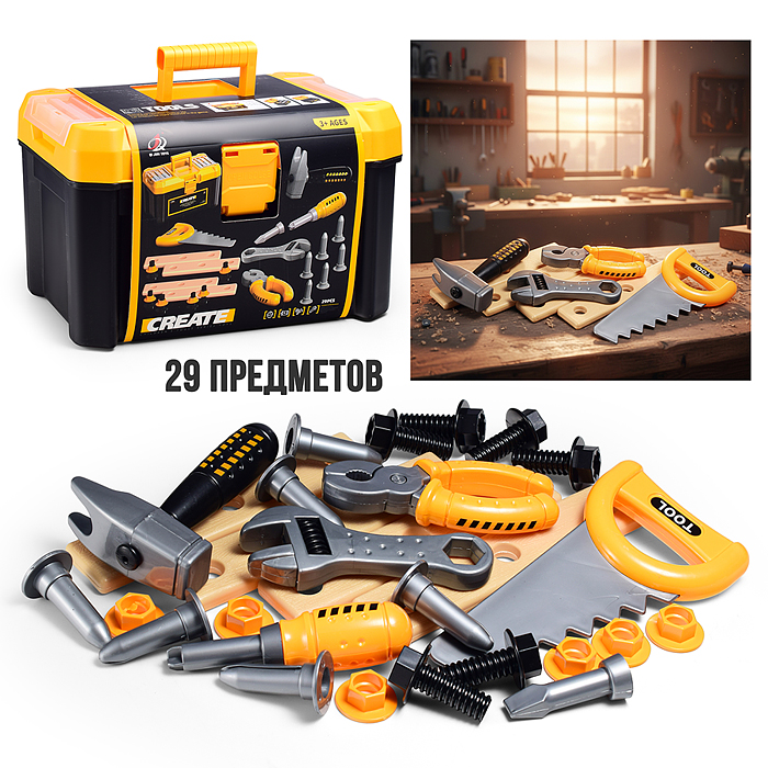 Набор инструментов G268 "Местер" в чемодане