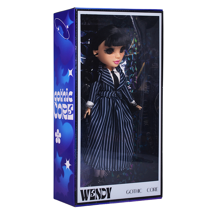 Модная кукла коллекция Glam Core, Венди Gothic Core, школьная форма, 27см