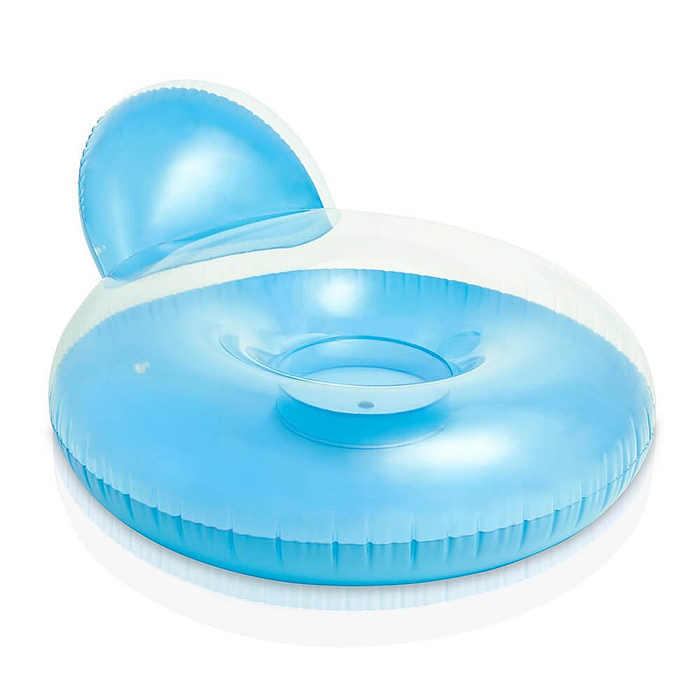 Фото к товару Шезлонг «Замороженный Неон» с подушкой, 137х122 см, МИКС 58889EU INTEX Шезлонг «Замороженный Неон» с подушкой, 137х122 см, МИКС 58889EU INTEX