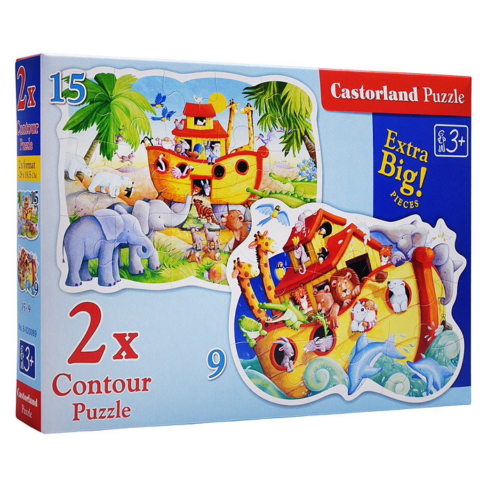 Фото к товару Пазлы 9*15 "Ноев ковчег" Пазлы 9*15 "Ноев ковчег"