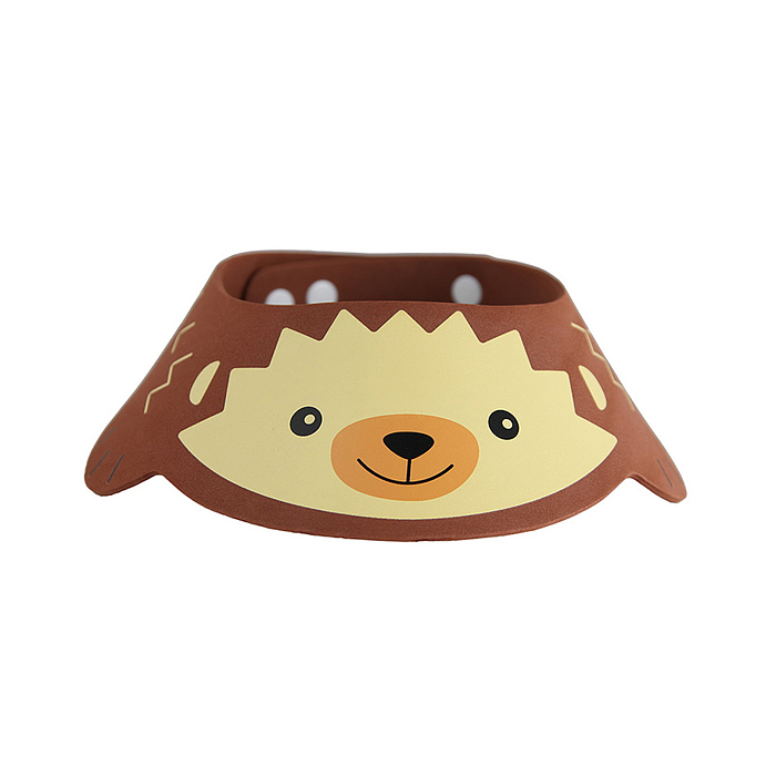 Фото к товару Козырек защитный для мытья головы "Коричневый ёжик" Козырек защитный для мытья головы "Коричневый ёжик"