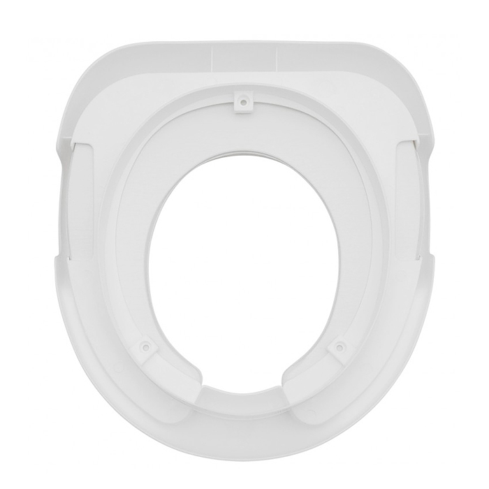 Фото к товару Накладка на унитаз с ручками вверх Накладка на унитаз с ручками вверх