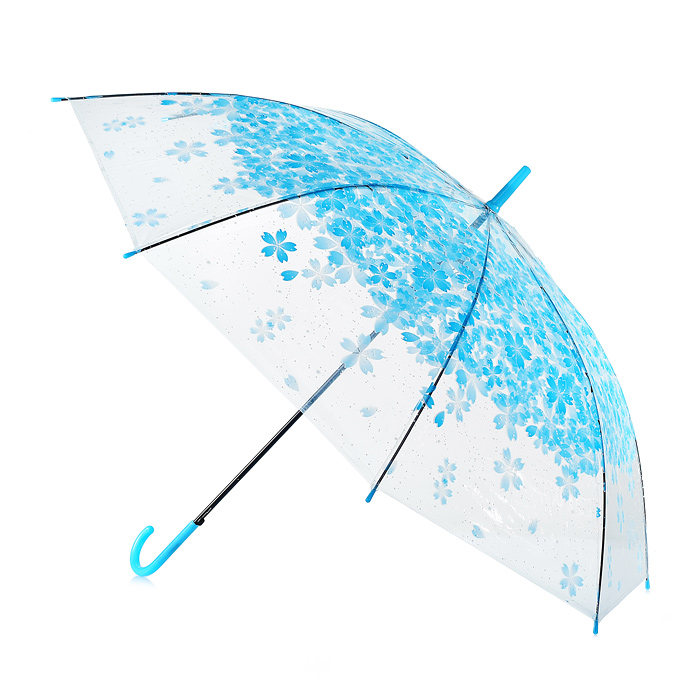 Фото к товару Зонт детский 00-1307 "Красивые цветы" (54см.) голубой Зонт детский 00-1307 "Красивые цветы" (54см.) голубой