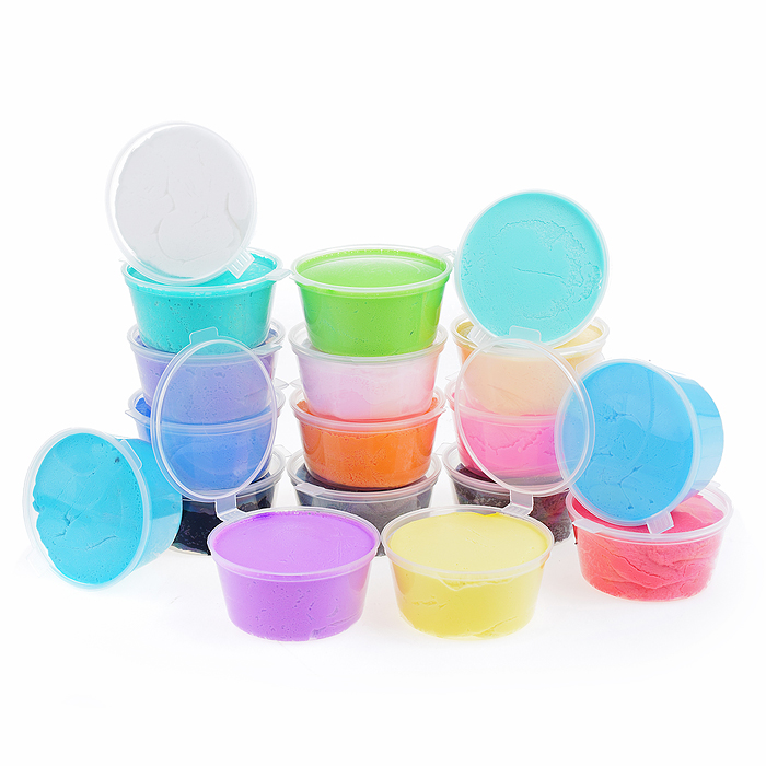 Фото к товару Набор для детской лепки "Лёгкий пластилин 18 цветов" Набор для детской лепки "Лёгкий пластилин 18 цветов"