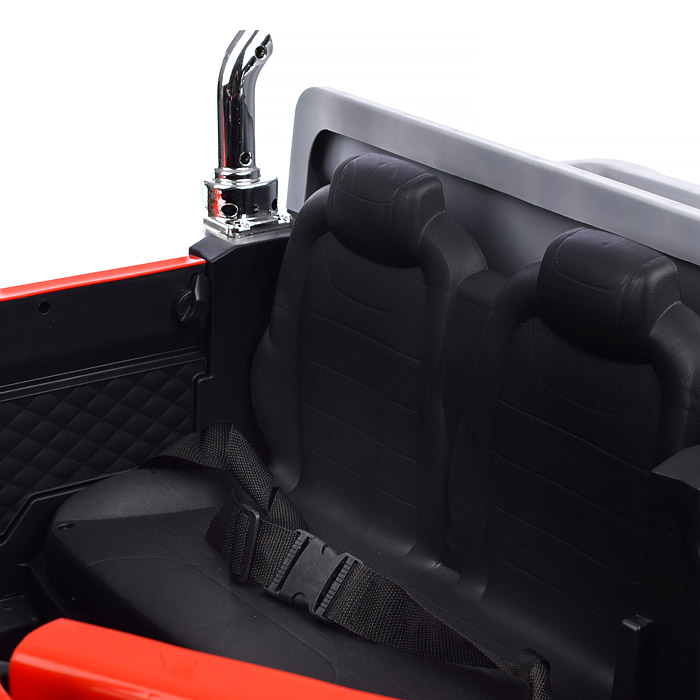 Электромобиль U023478Y "Супер Трак" на аккумуляторе, с р/у управлением, в коробке (красный)