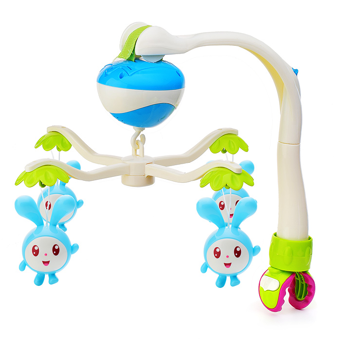 Фото к товару Музыкальный мобиль Крошик Малышарики (7 колыбельных из м/ф) на бат., в коробке Музыкальный мобиль Крошик Малышарики (7 колыбельных из м/ф) на бат., в коробке