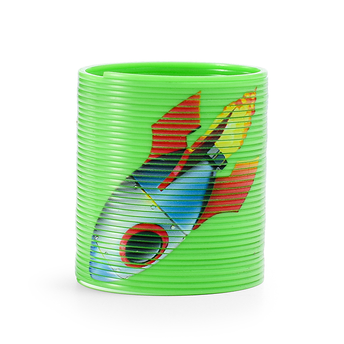 Игрушка-пружинка D45-26R "Транспорт" в пакете