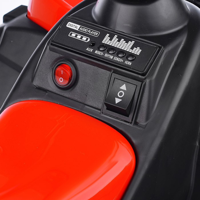 Фото к товару Квадроцикл U023389Y "Guadrokids" на аккумуляторе, одноместный (красный) Квадроцикл U023389Y "Guadrokids" на аккумуляторе, одноместный (красный)