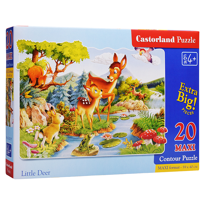 Пазлы 20 MAXI "Бэмби"