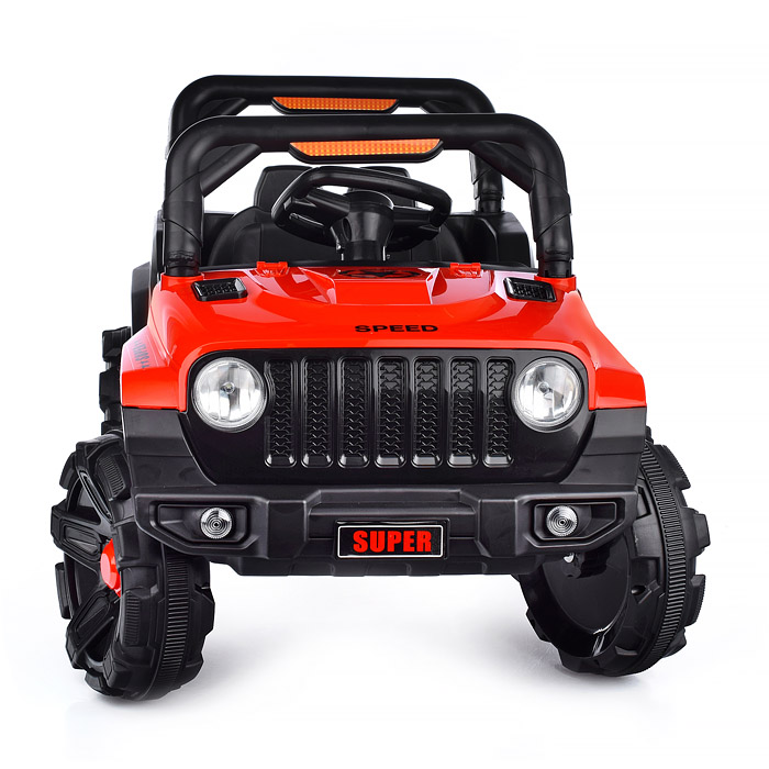 Электромобиль U023460Y "Рустик" на аккумуляторе, с р/у управлением, в коробке (красный)