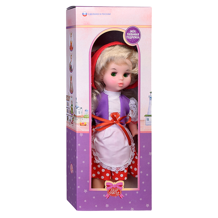 Фото к товару Кукла Красная шапочка 35 см., в коробке Кукла Красная шапочка 35 см., в коробке