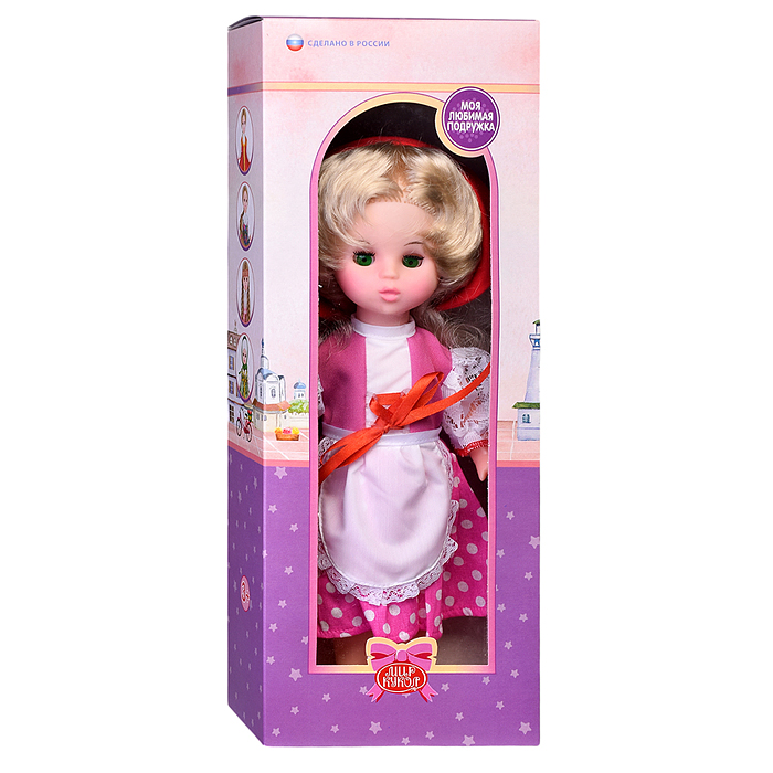 Фото к товару Кукла Красная шапочка 35 см., в коробке Кукла Красная шапочка 35 см., в коробке