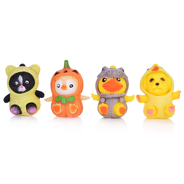 Игрушка-антистресс 00-3401 "Зверек в комбинезоне"