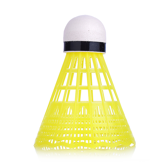 Фото к товару Набор воланчиков, белый, 3 шт, в тубе Набор воланчиков, белый, 3 шт, в тубе