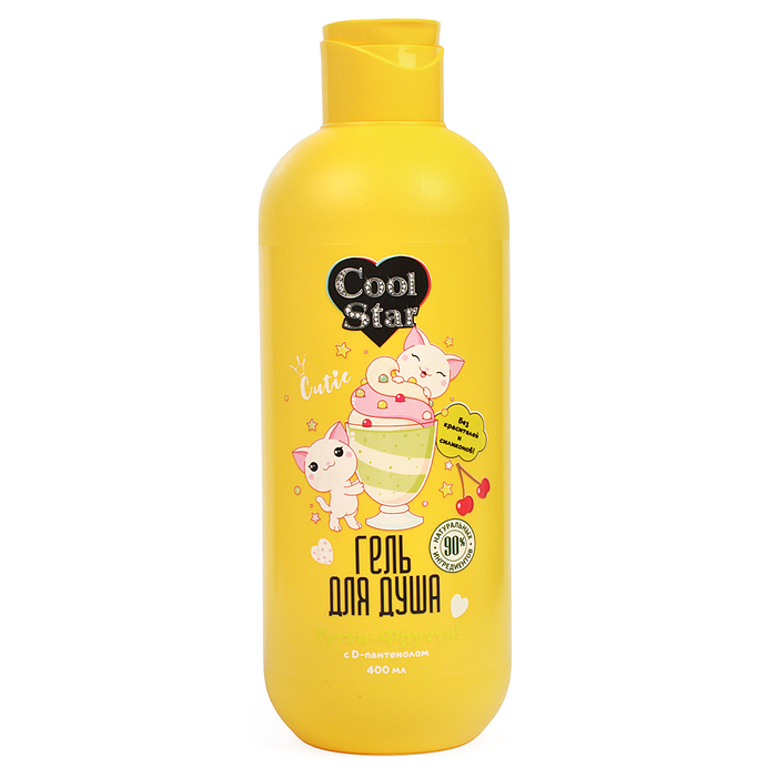 Гель для душа Cutie. Тутти-фрутти 400 мл. Cool Star Гель для душа Cutie. Тутти-фрутти 400 мл. Cool Star