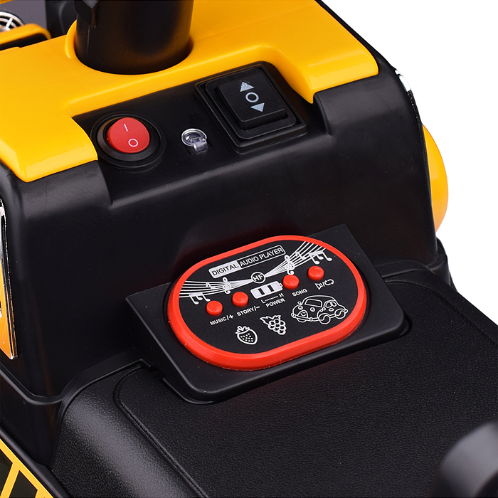 Электромобиль U014105Y "Cross" на аккумуляторе, в коробке (желтый)