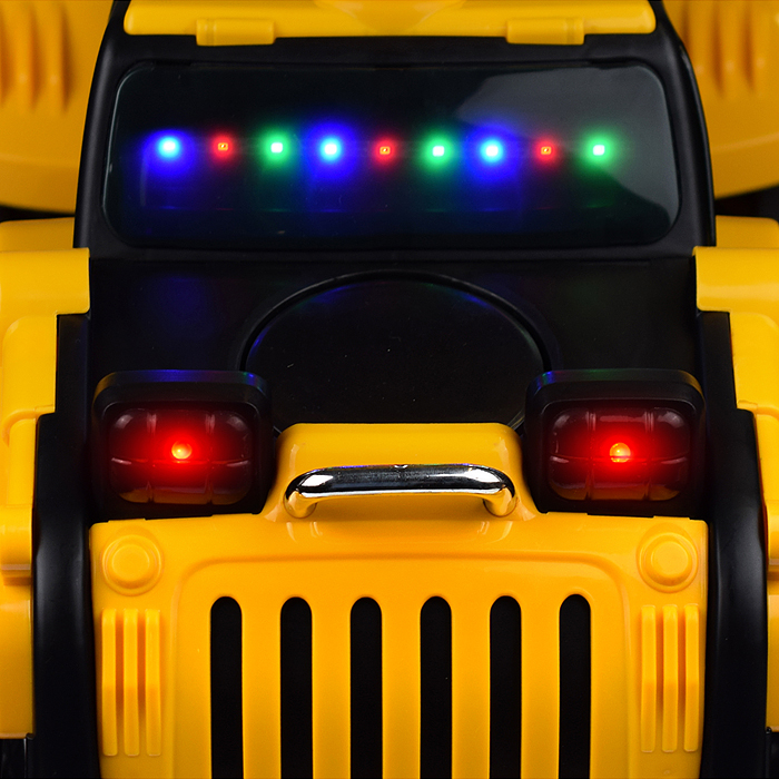 Электромобиль U014105Y "Cross" на аккумуляторе, в коробке (желтый)