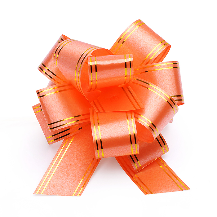 Бант-Шар 3,2см золотая полоса 