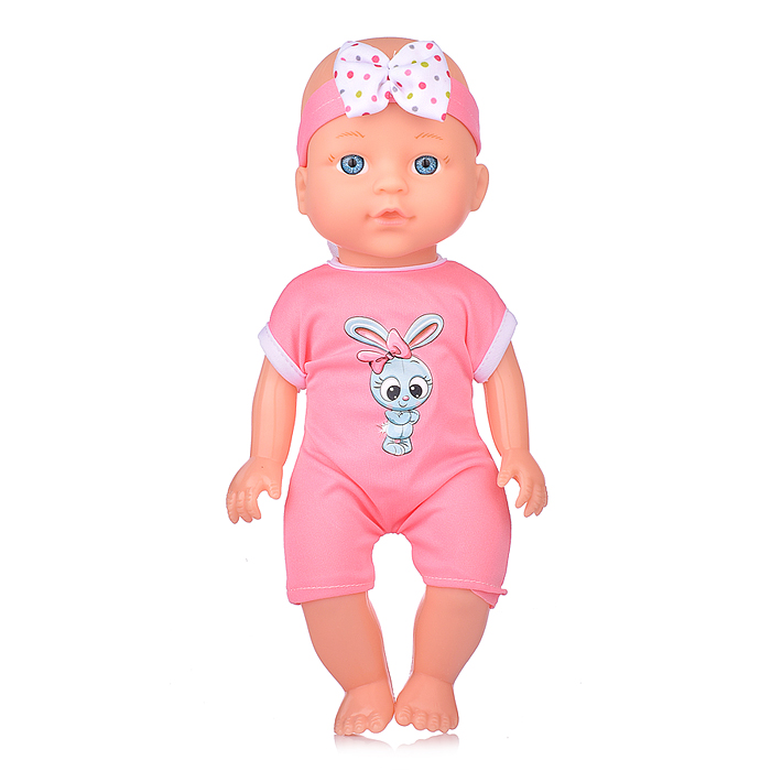 Фото к товару Пупс UT0135-3 "Мой пупсик" Полина с аксессуарами, в пакете Пупс UT0135-3 "Мой пупсик" Полина с аксессуарами, в пакете