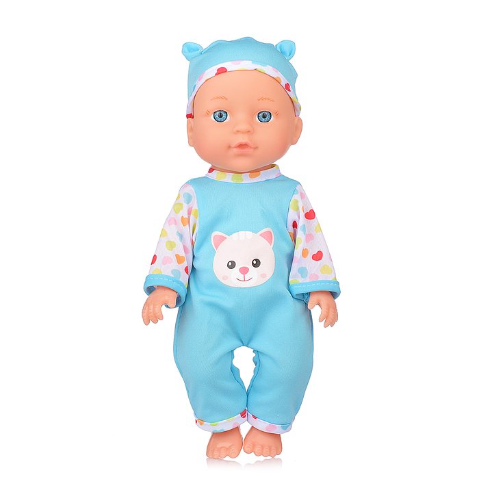 Фото к товару Пупс UT0135-3 "Мой пупсик" Полина с аксессуарами, в пакете Пупс UT0135-3 "Мой пупсик" Полина с аксессуарами, в пакете