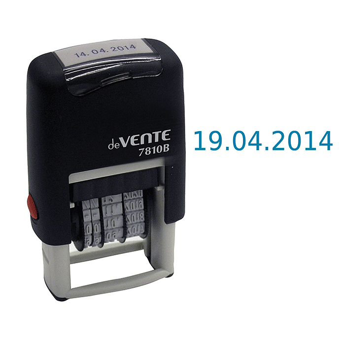 Датер автоматический 7810B, 3 мм, цифровое отображение месяца, в блистере