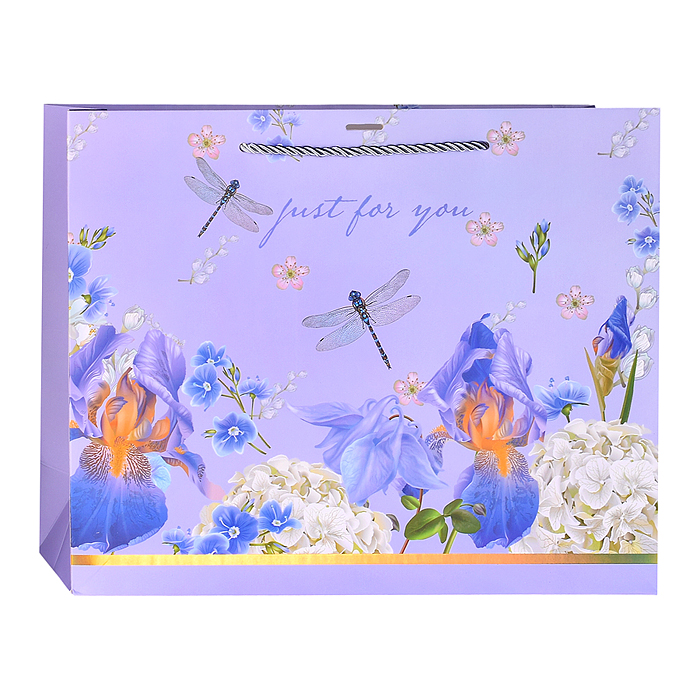 Пакет подарочный 00-7764 "Просто подарок" 32*26*11см.