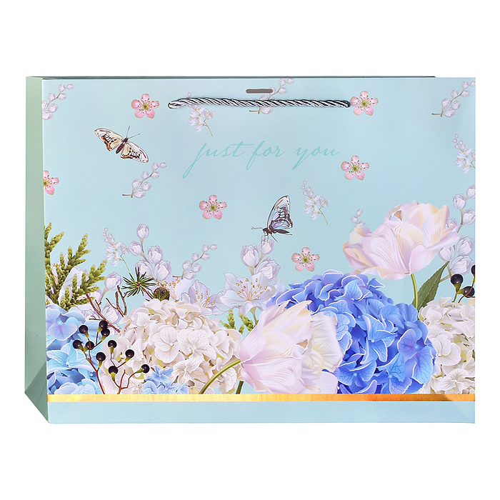 Пакет подарочный 00-7764 "Просто подарок" 32*26*11см.