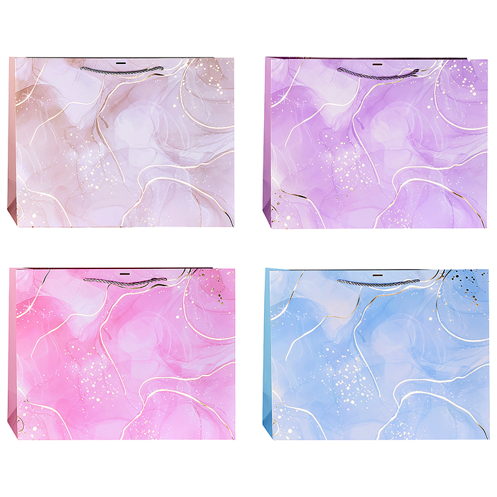 Пакет подарочный 00-7761 "Любопытный подарок" 43*31*14см.