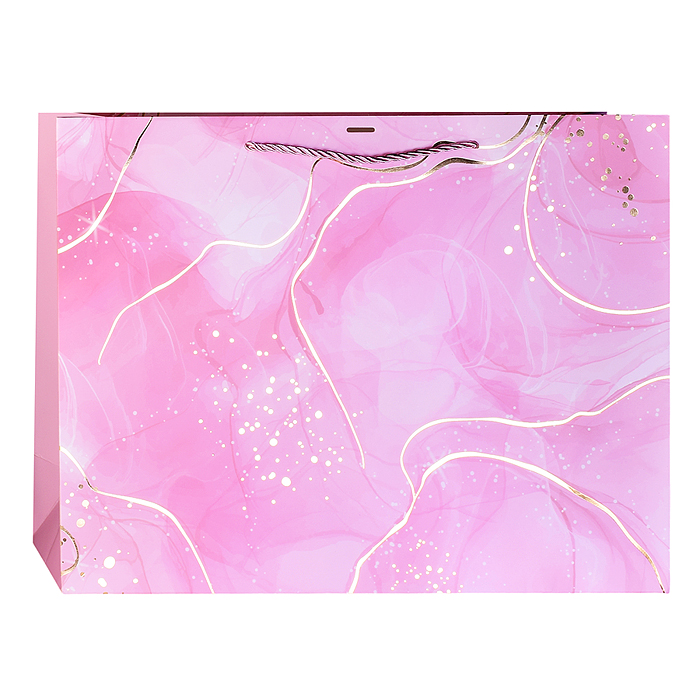 Пакет подарочный 00-7761 "Любопытный подарок" 43*31*14см.