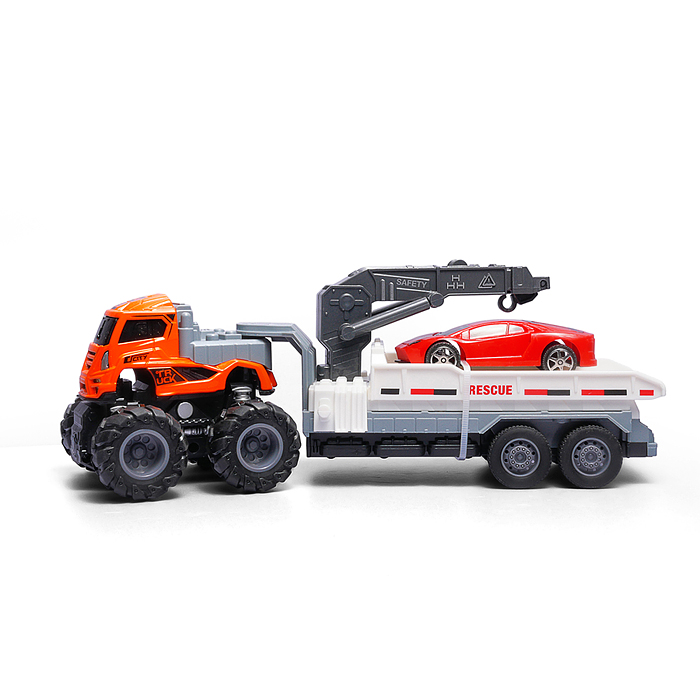 Машина KLX600-379 "Мега Кран" в коробке