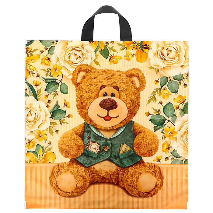 Пакет ПЭ с петлевой ручкой 44х44, 70мкм "Боярин" ПВД Пакет ПЭ с петлевой ручкой 44х44, 70мкм "Боярин" ПВД