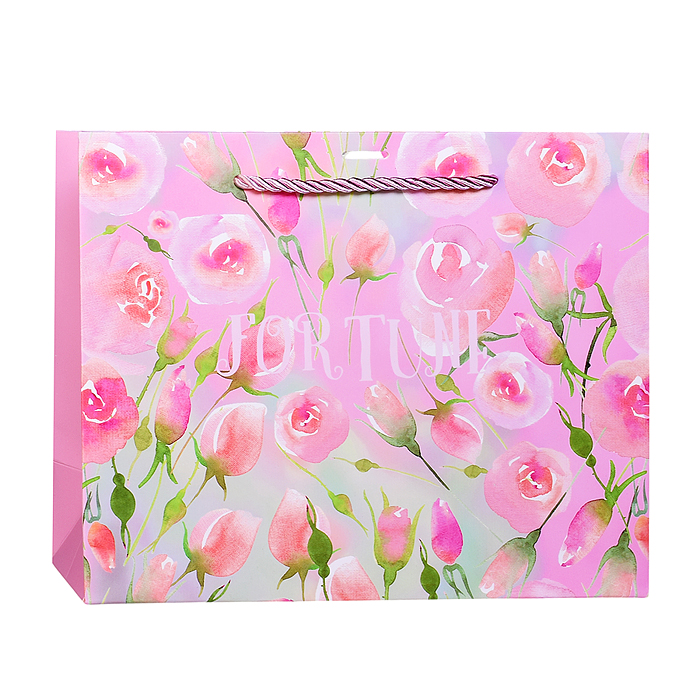 Пакет подарочный 00-7758 "Весеннее настроение" 24,5*29,5*9,5см.