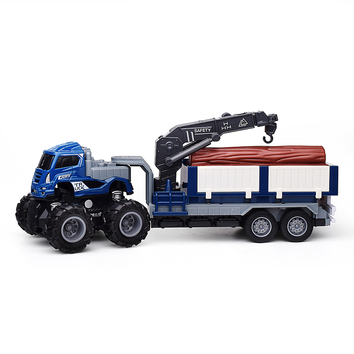 Машина KLX600-378 "Мега лесовоз" в коробке