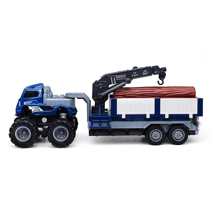 Машина KLX600-378 "Мега лесовоз" в коробке