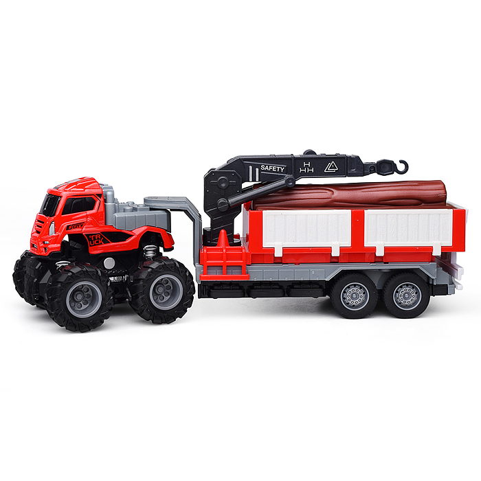 Машина KLX600-378 "Мега лесовоз" в коробке