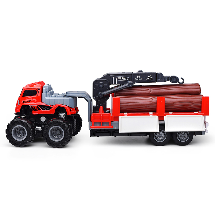 Машина KLX600-378 "Мега лесовоз" в коробке