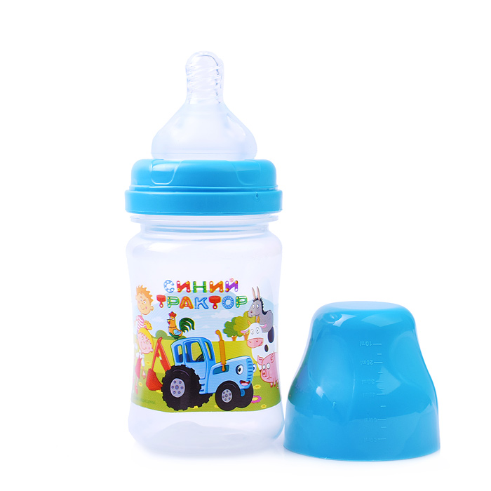 Бутылочка для кормления "Синий трактор" 150 мл