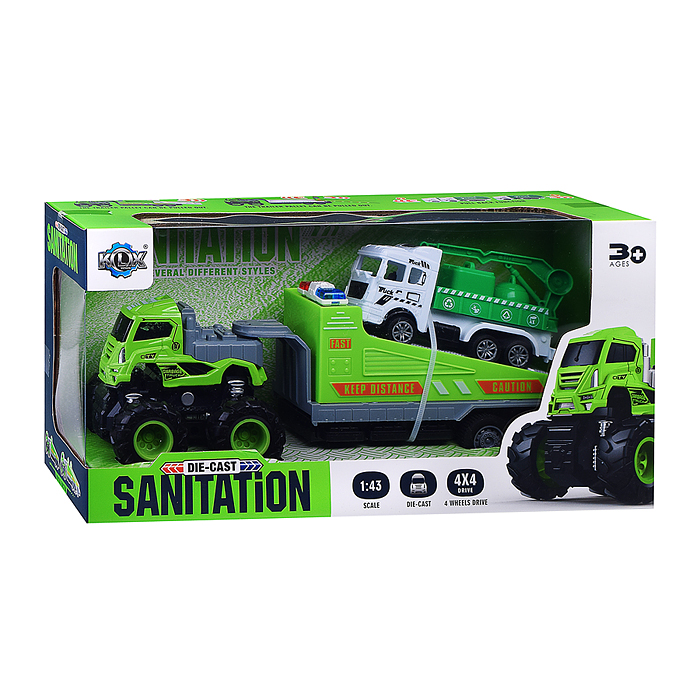 Машина KLX600-354 "Аварийный прицеп" в коробке