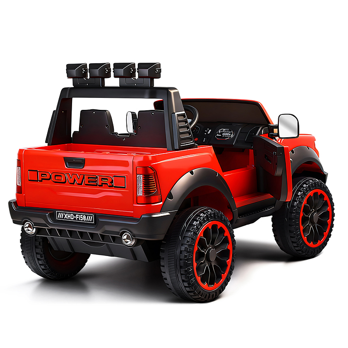 Электромобиль U023438Y "Мощность скорости" на аккумуляторе, с р/у управлением, в коробке (красный)