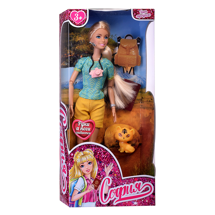 Фото к товару Кукла София 29см, (руки и ноги сгиб., пит., акс.,) в коробке Кукла София 29см, (руки и ноги сгиб., пит., акс.,) в коробке