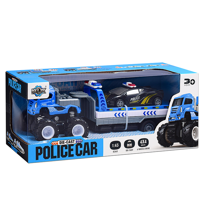 Машина KLX600-351 "Полицейский спасатель" в коробке