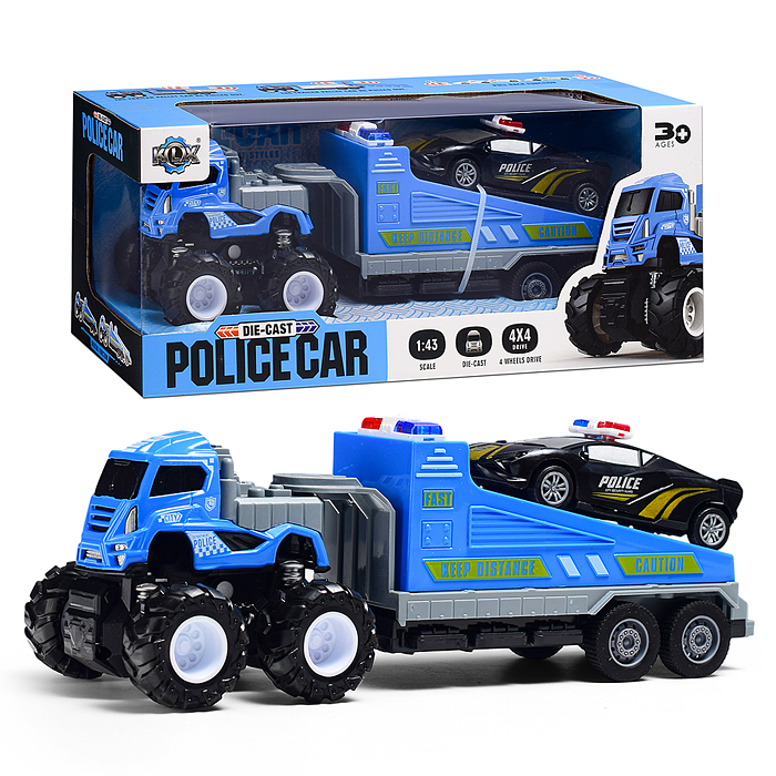 Машина KLX600-350 "Полицейский Спасатель-2"  в крорбке