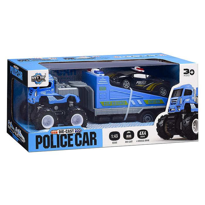 Машина KLX600-350 "Полицейский Спасатель-2"  в крорбке