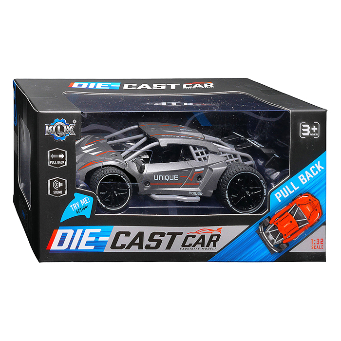 Машина KLX600-319 "Гоночная 3" (свет,звук) в коробке